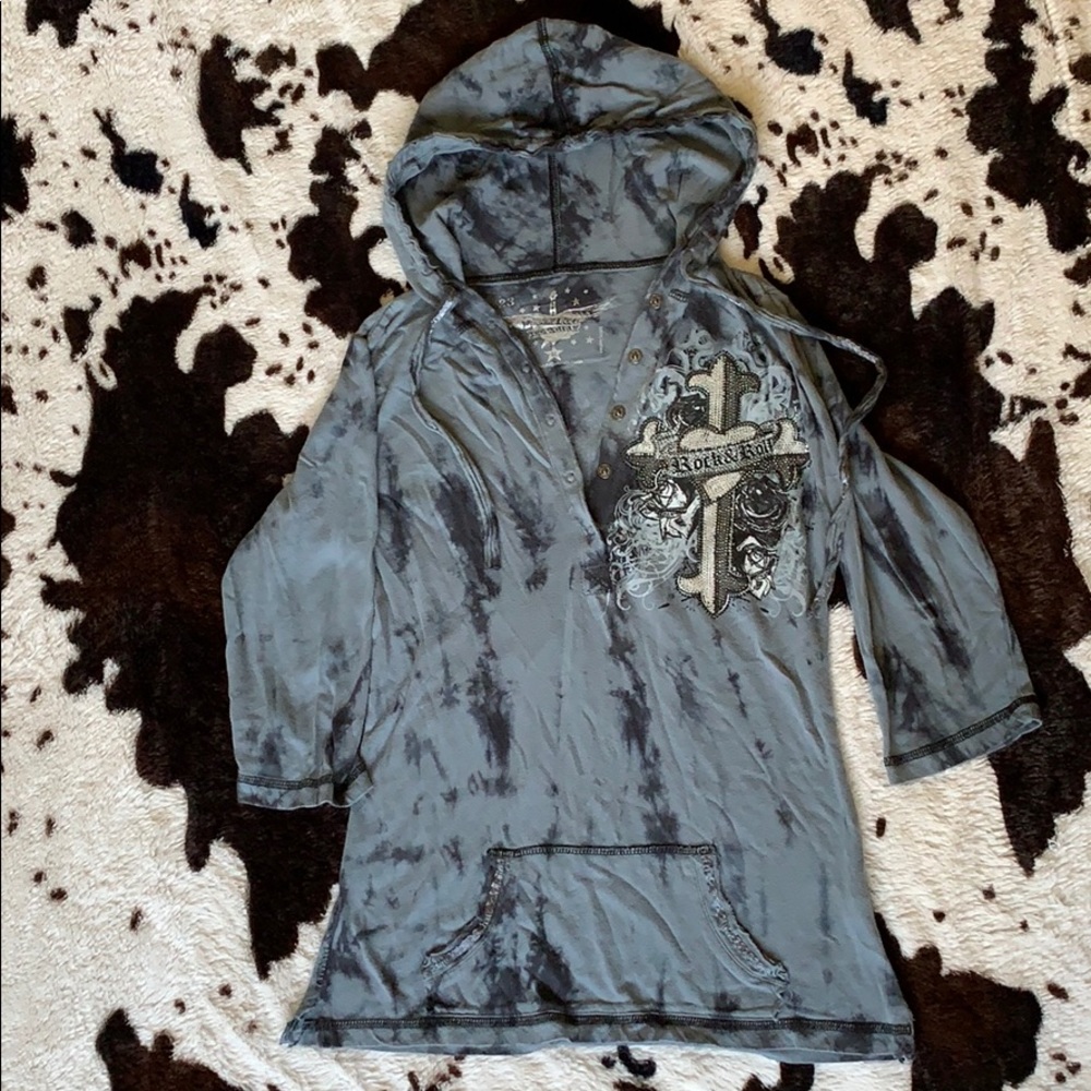 Tie-Dye Cowgirl Shirt